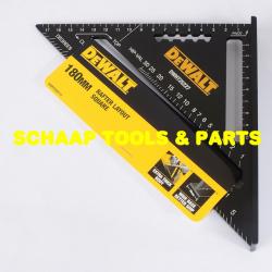 Bouwdriehoek 18 cm metric speed square | DWHT25227-0